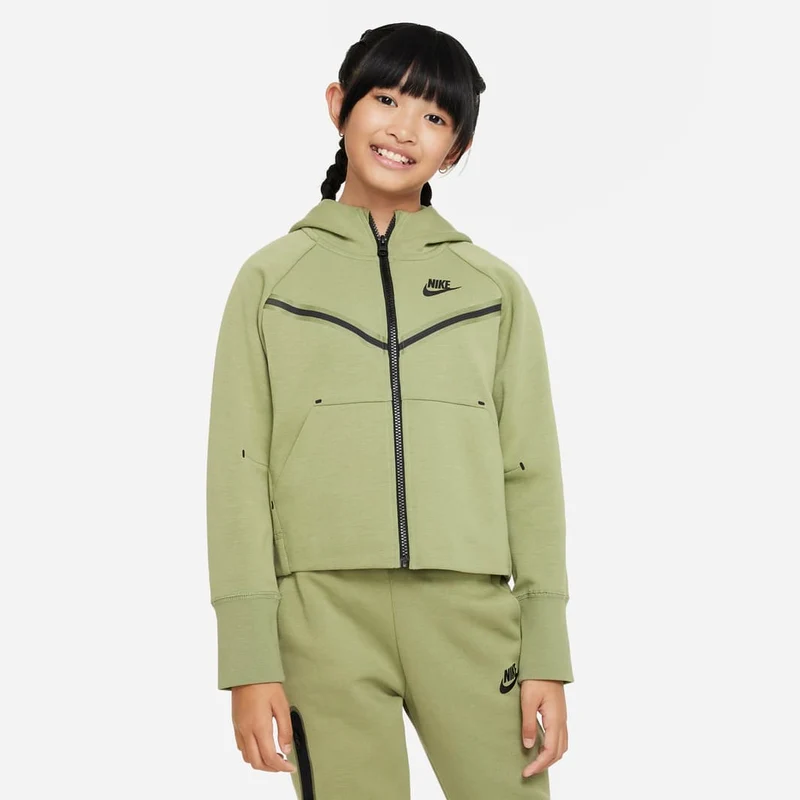 Sudadera con capucha Nike Sportswear Tech Fleece con Cremallera para niños (8-15 Yrs)