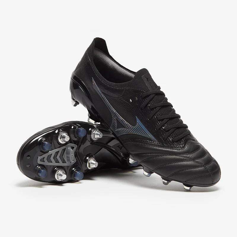 Mizuno Morelia Neo III ß Made In Japan Mix SG - Black/Iridescent/Black