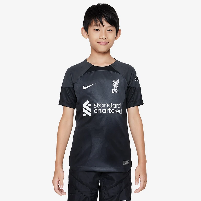 Camiseta Nike Liverpool FC 22/23¡ Dri-Fit Stadium GK MC para niños
