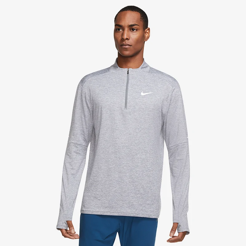 Nike Camiseta de running Dri-FIT con media cremallera
