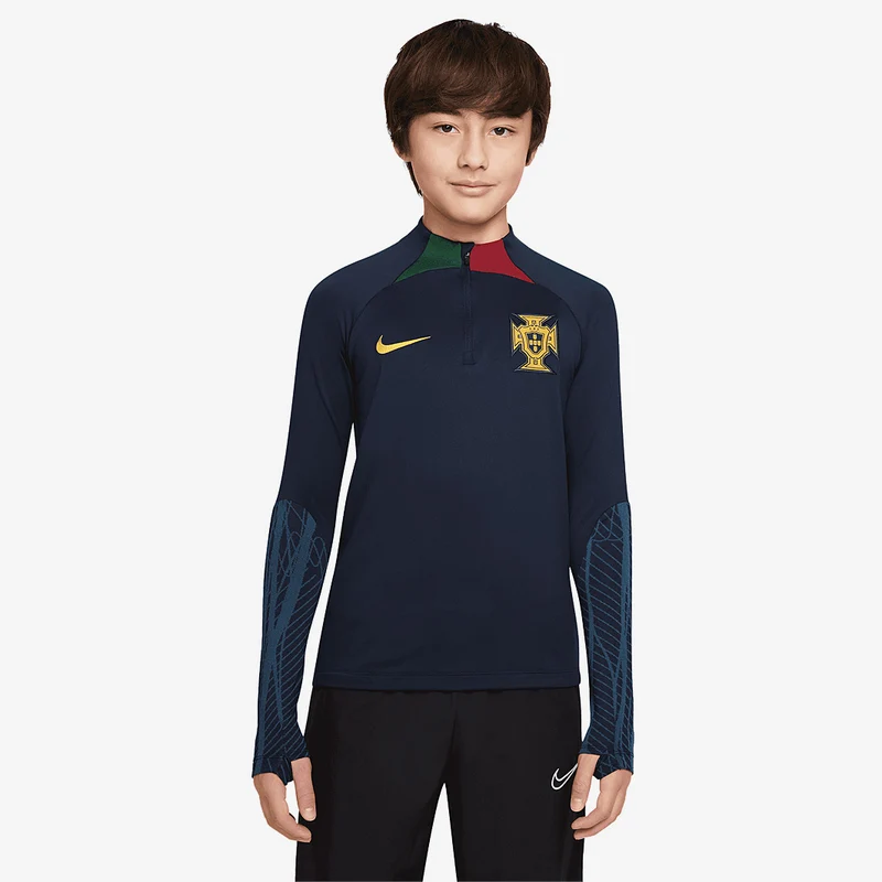Camiseta Nike Portugal 22/23 Dri-Fit Strike Drill para niños