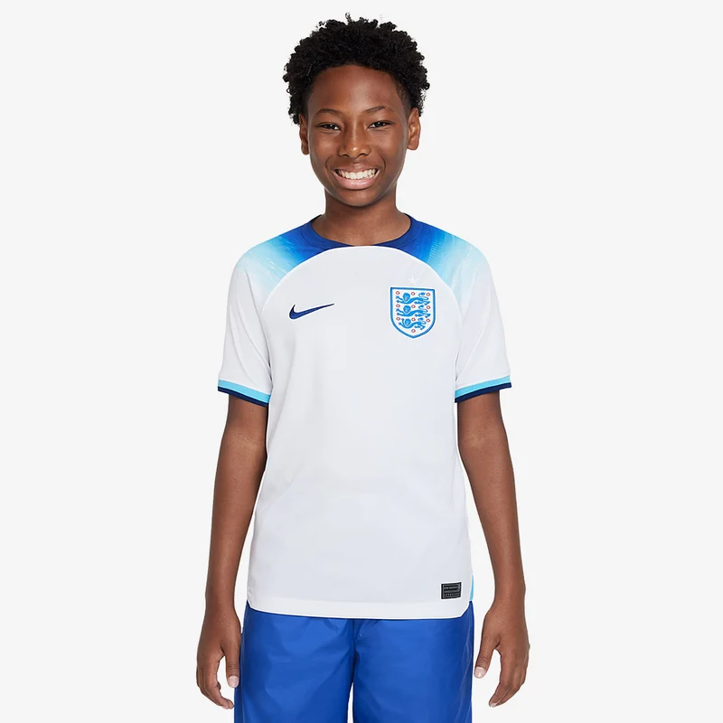 Camiseta Nike Inglaterra 22/23 Dri-Fit MC Primera equipación para niños