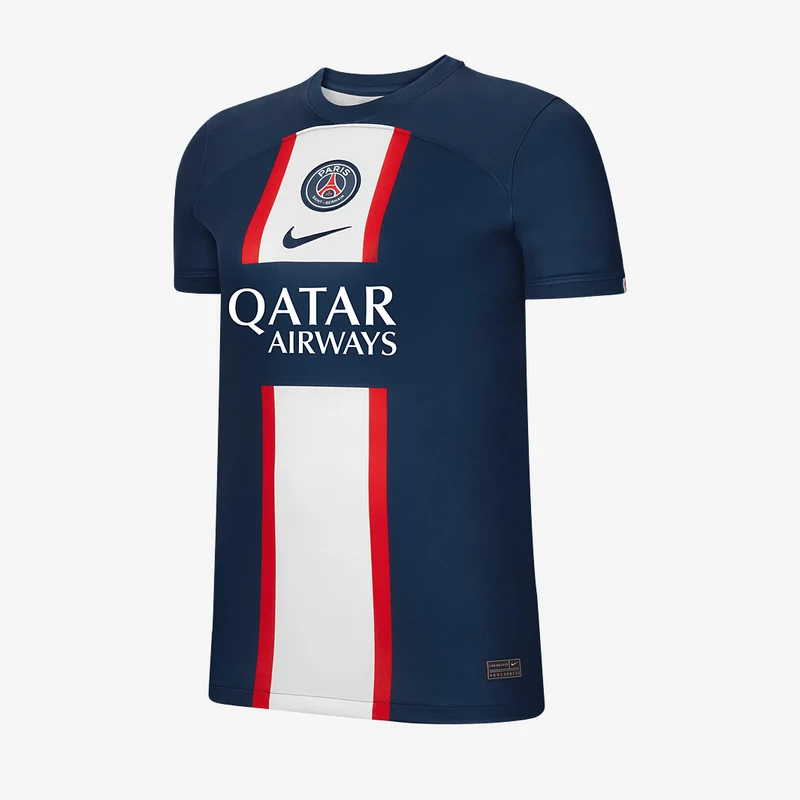 Camiseta Nike Paris Saint-Germain 22/23 Primera equipación Stadium MC Con Sponsor para mujer