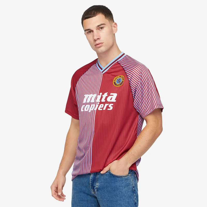 Camiseta Aston Villa 1988 Primera equipación