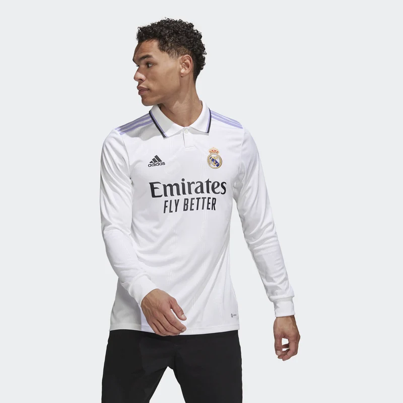 adidas Real Madrid 22/23 Home LS Shirt