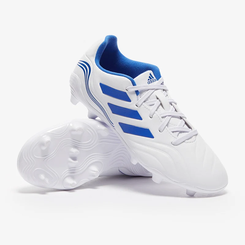 adidas Copa Sense.3 FG para niños - Blanco/Hi