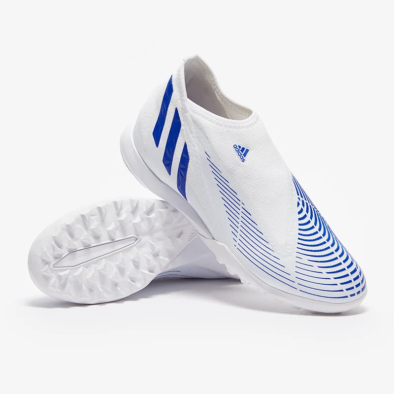 adidas Predator Edge.3 Sin Cordones TF - Blanco/Hi