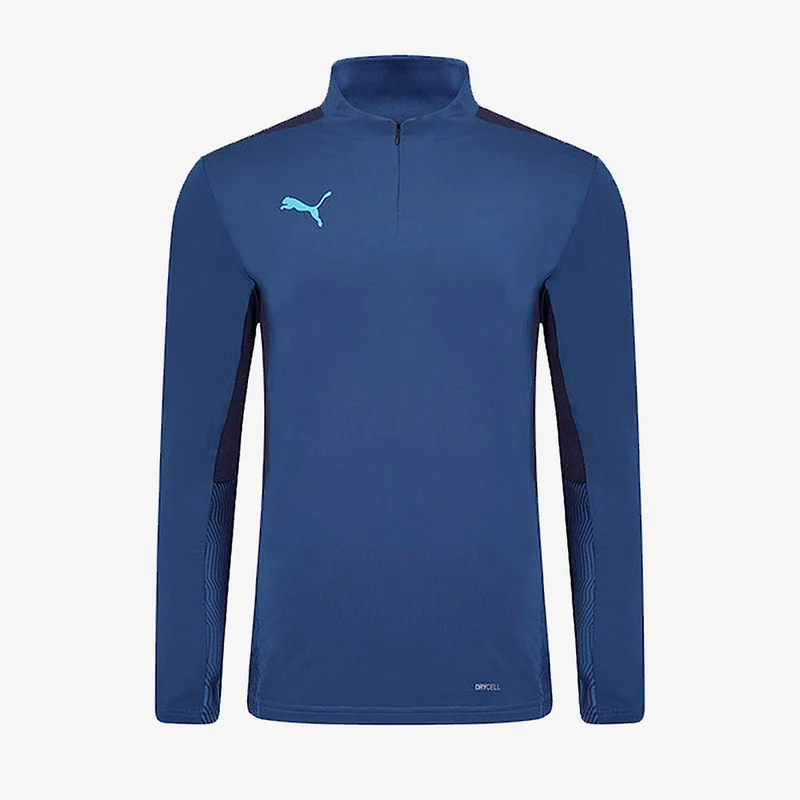 Camiseta de entrenamiento Puma Team Cup 1/4 Cremallera para niños