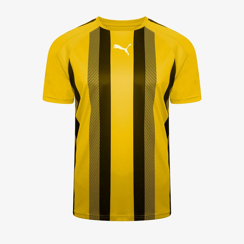Camiseta Puma Team Liga Striped MC para niños