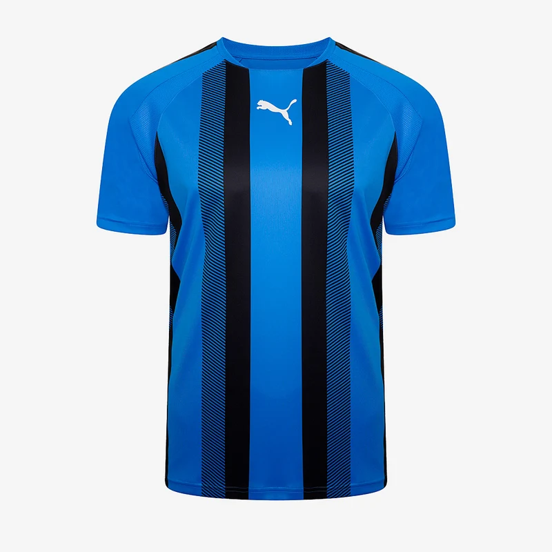 Camiseta Puma Team Liga Striped MC para niños