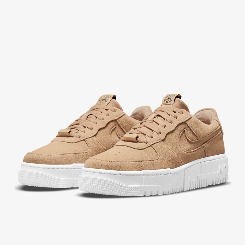 Nike Womens Air Force 1 Pixel - Hemp/Hemp-Hemp