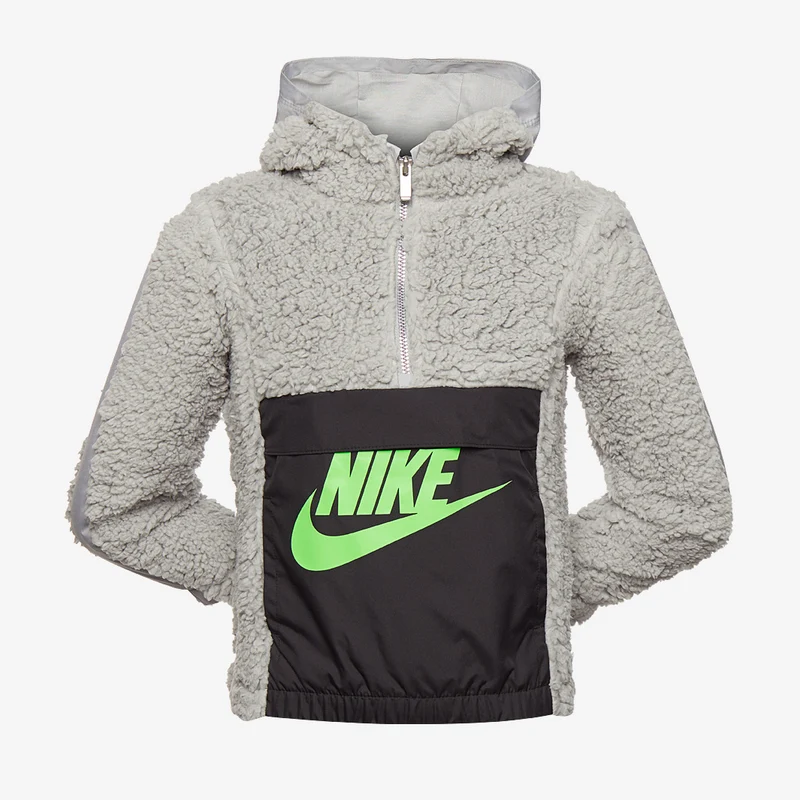 Sudadera media cremallera Nike Sportswear Amplify Sherpa para niños