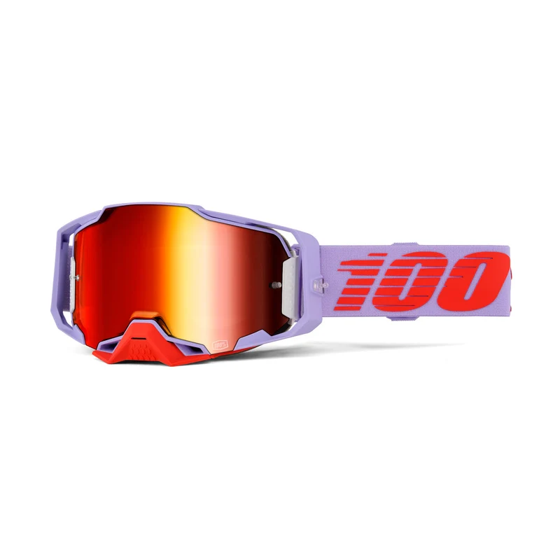 Goggle 100% Armega Fausto Lente Rojo Espejo