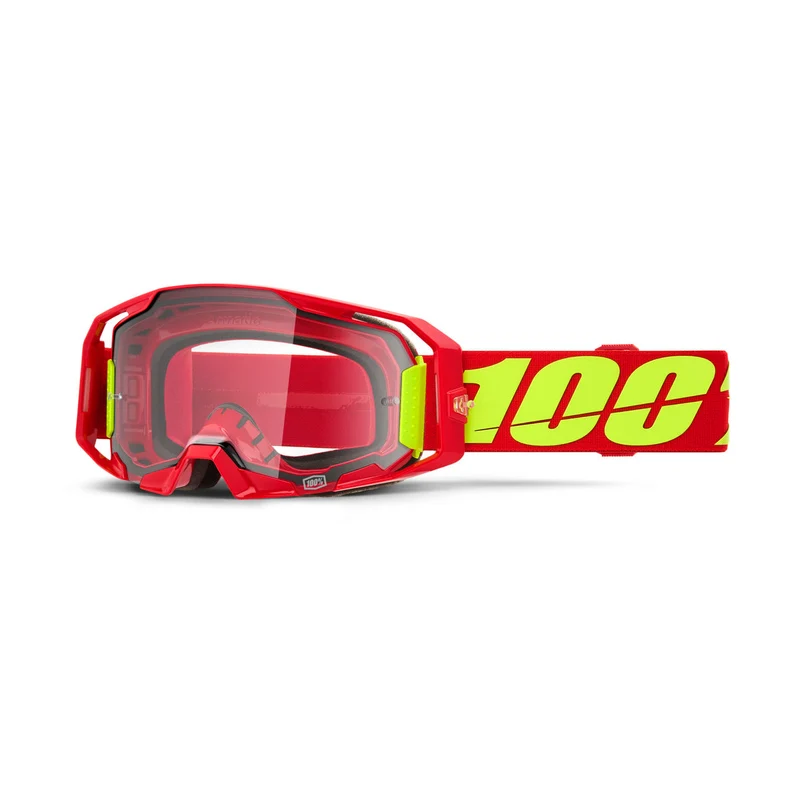Goggle 100% Armatic Rojo Lente Clear
