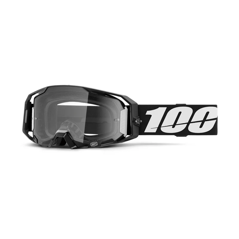 Goggle 100% Armatic Negro Lente Clear