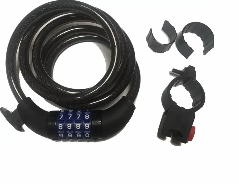 Candado Cable Espiral GW con Clave 10x150