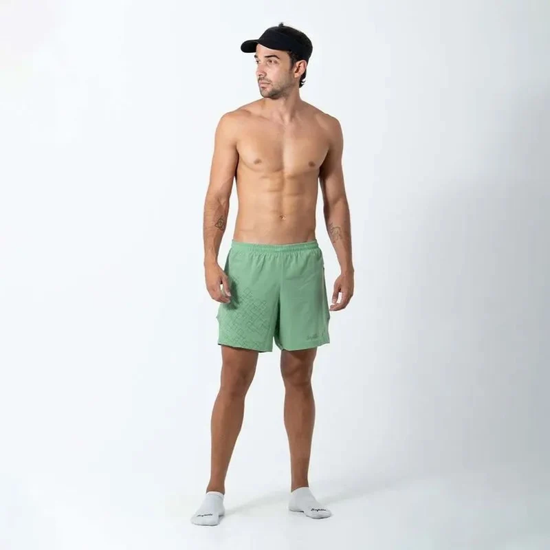Pantaloneta Running Safetti Hombre Venturi Lgt Pistachio