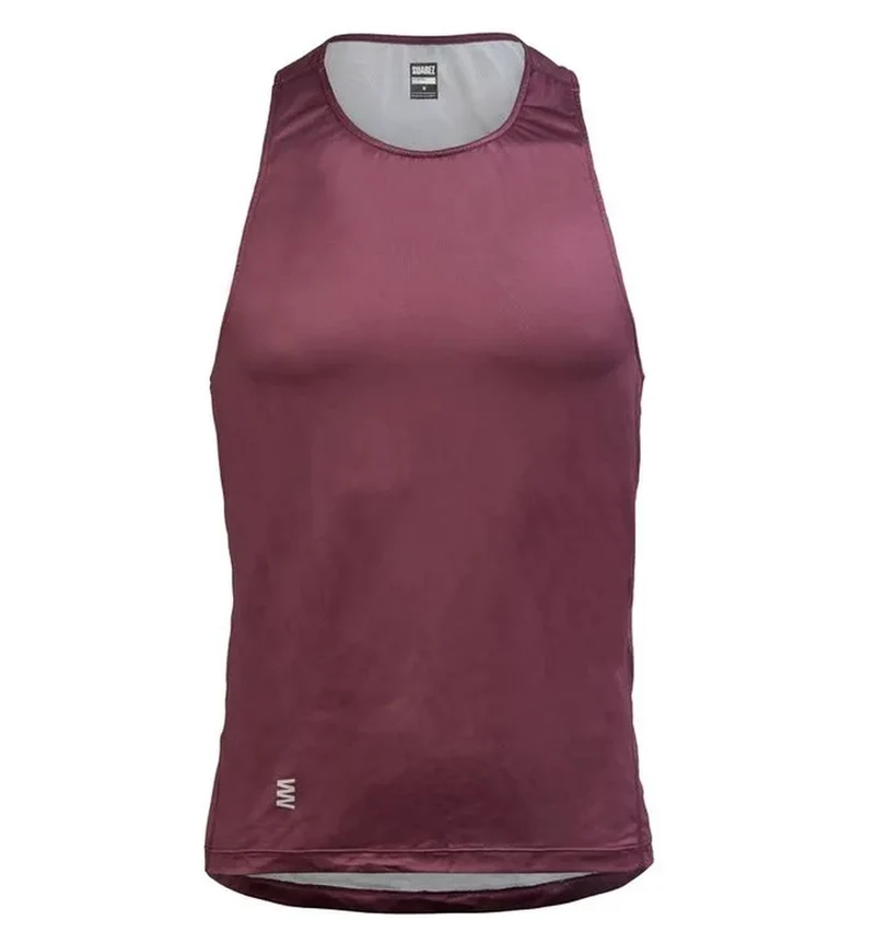 Camiseta Running M/S Hombre Suarez Breeze Wine