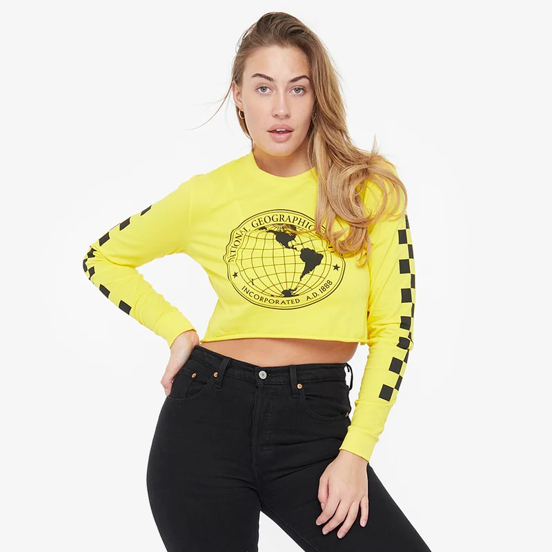 Camiseta National Geographic x Vans Manga larga