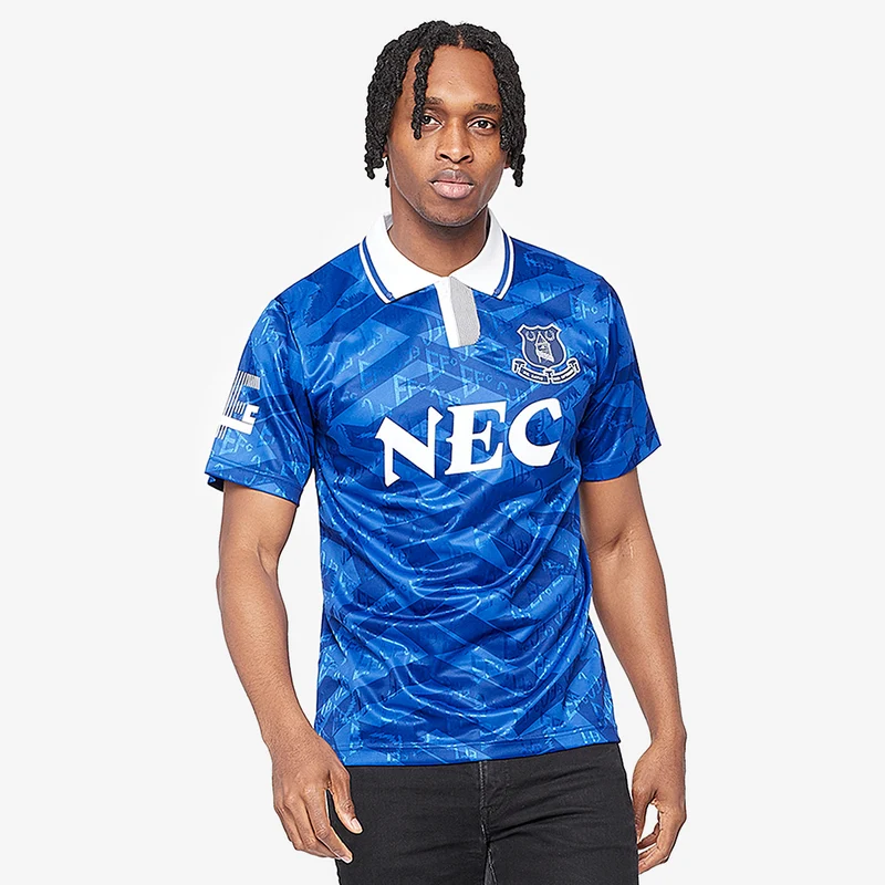 Camiseta Score Draw Everton 1992 Primera equipación