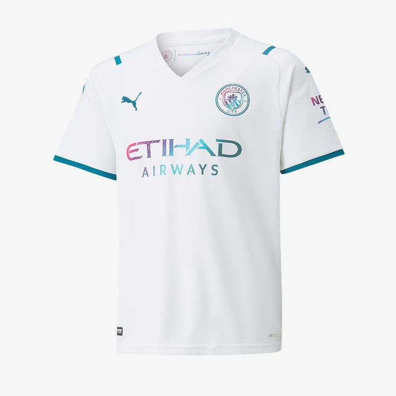 Camiseta Puma Manchester City 21/22 Segunda equipación para niños