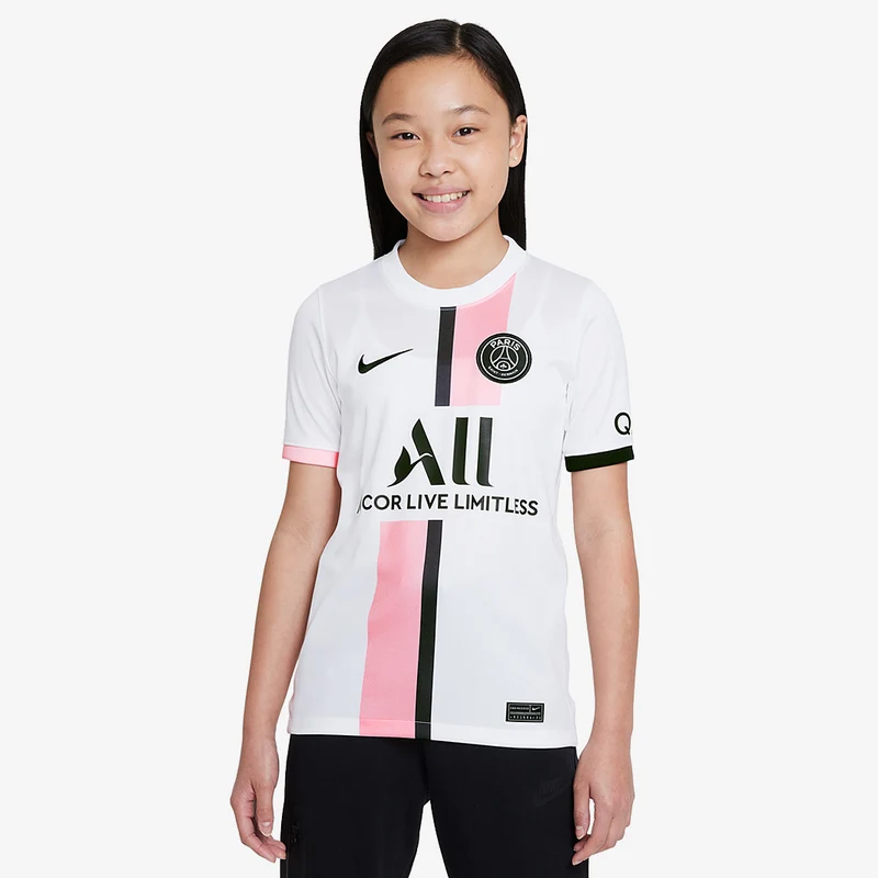 Camiseta MC Nike París-Saint Germain 21/22 Segunda equipación Stadium para niños