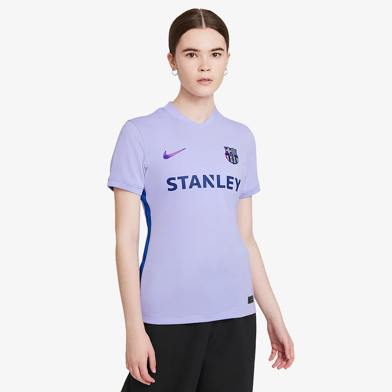 Camiseta MC Nike FC Barcelona 21/22 Segunda equipación Stadium para mujer