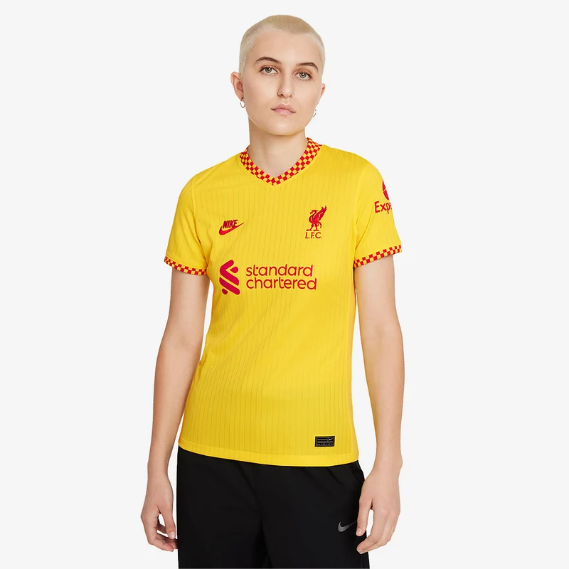 Camiseta MC Nike Liverpool 21/22 Tercera Equipación Stadium para mujer