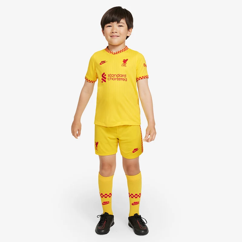 Conjunto Nike Liverpool 21/22 Tercera Equipación para niños