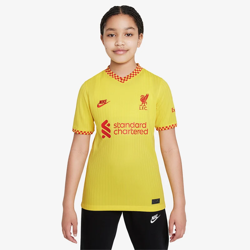 Camiseta MC Nike Liverpool 21/22 Tercera Equipación Stadium para niños