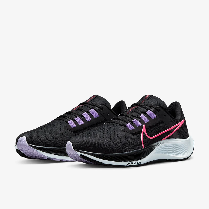 Ã‚Â Nike Womens Air Zoom Pegasus 38 - Black/Hyper Pink-Lilac