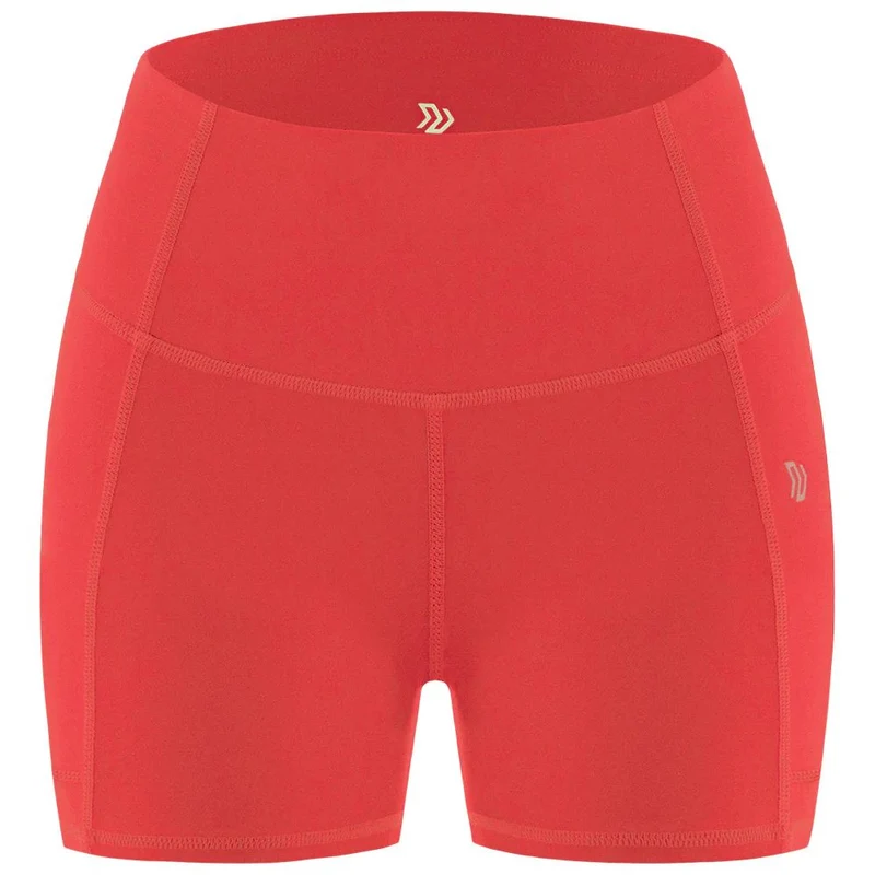 Short Corto Mujer Vibrant Sportfitness Rojo