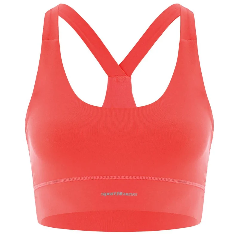 Top Sin Mangas Mujer Bonny Sportfitness Rojo
