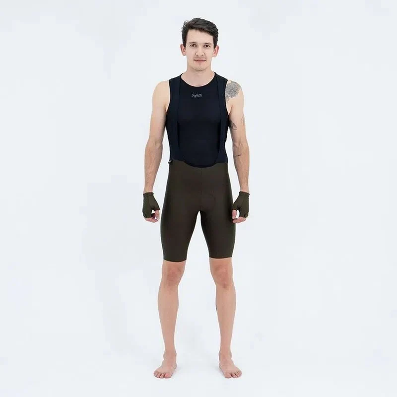 Pantaloneta Ciclismo C/T Safetti Toscana 2.0 Hombre Marrone