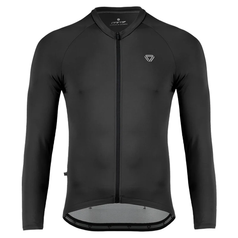 Jersey Ciclismo M/L Hombre GW Stylish Negro