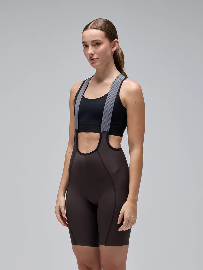 Pantaloneta Ciclismo C/T Mujer Givelo C.D.A. Lacefly Umber