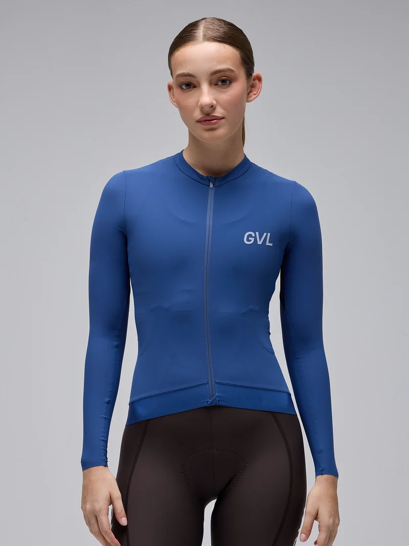 Jersey Ciclismo M/L Mujer Givelo C.D.A. City Blue