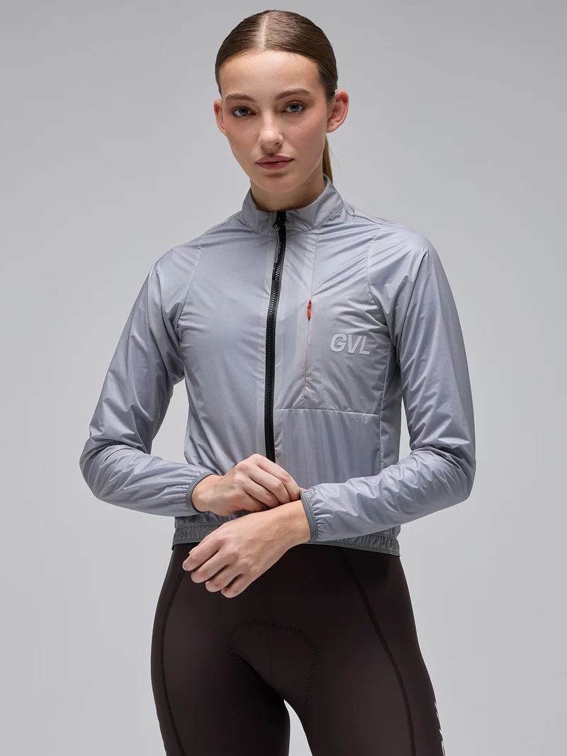 Chaqueta Ciclismo Impermeable Mujer Givelo C.D.A. Electric Glow