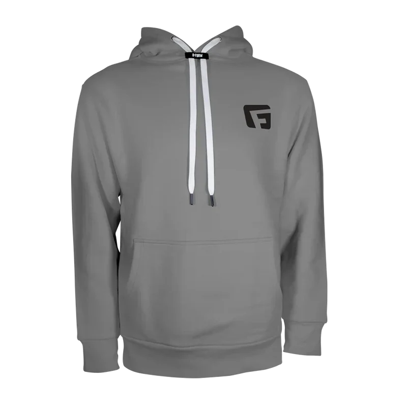Buzo con Capota G-Form Hooded Pullover Gris