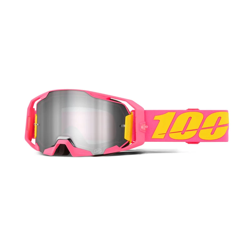 Goggle 100% ARmatic Snakpak Lente Silver Flash Espejo