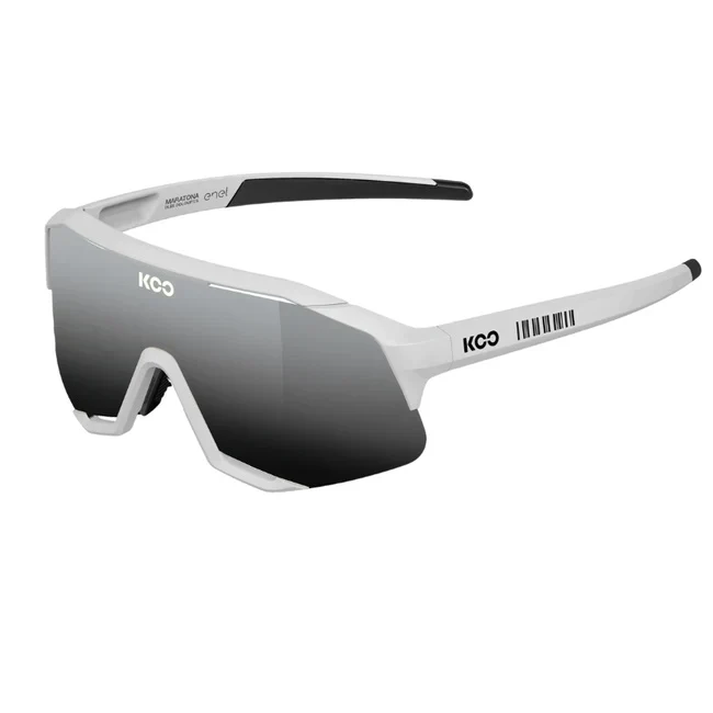 Gafas para Ciclismo Koo Demos White Matt. Silver Gradient Mr