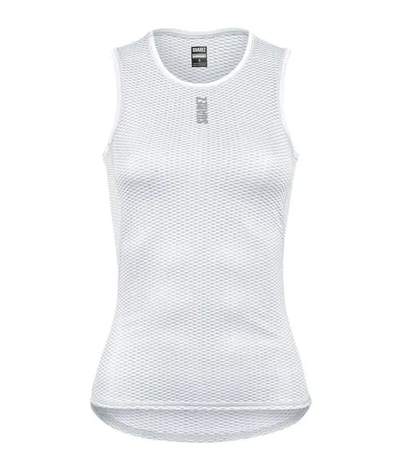 Underwear Camisilla de Ciclismo Mujer Suarez Chain Blanca