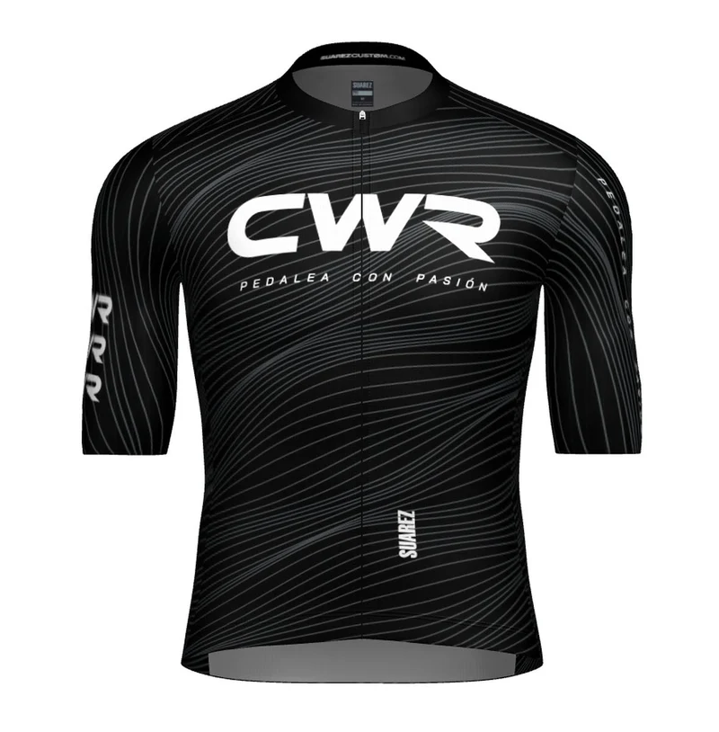 Jersey Ciclismo M/C Hombre CycleWear 2026 Negro