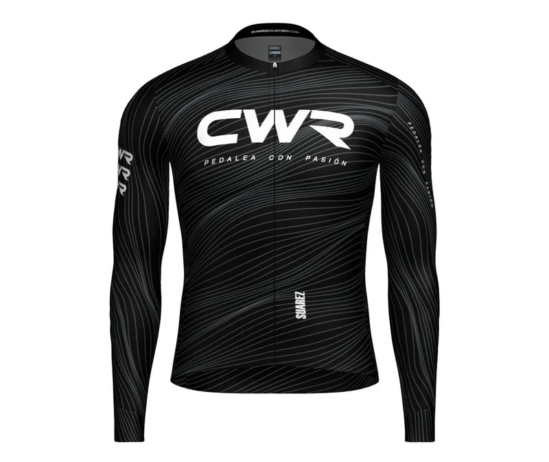 Jersey Ciclismo M/L Hombre CycleWear 2026 Negro