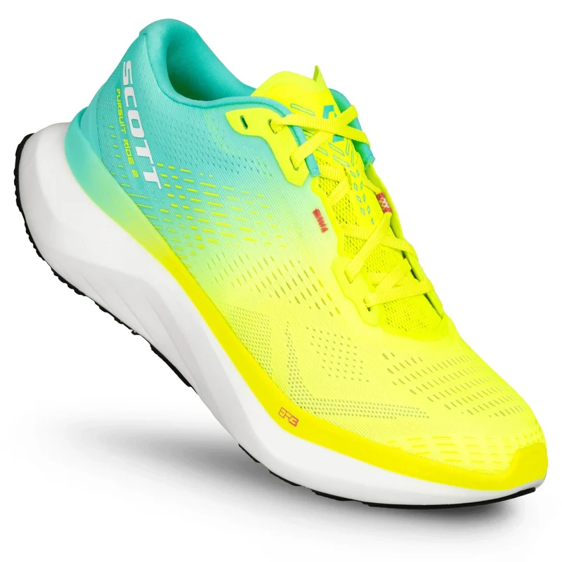 Tenis Scott Persuit Ride 2 Mujer Azul/Amarillo