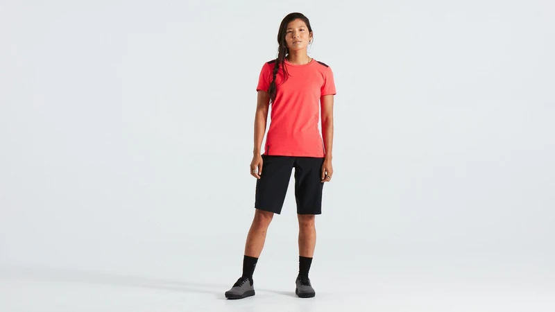 Jersey Ciclismo M/C Mujer Specialized Trail Imperial Red