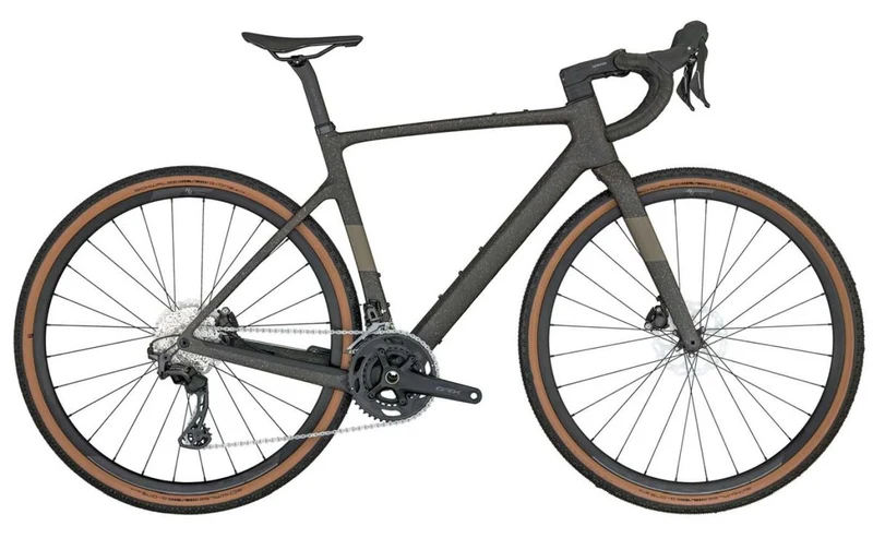Bicicleta Gravel Scott Addict Gravel 40 2024 Negra