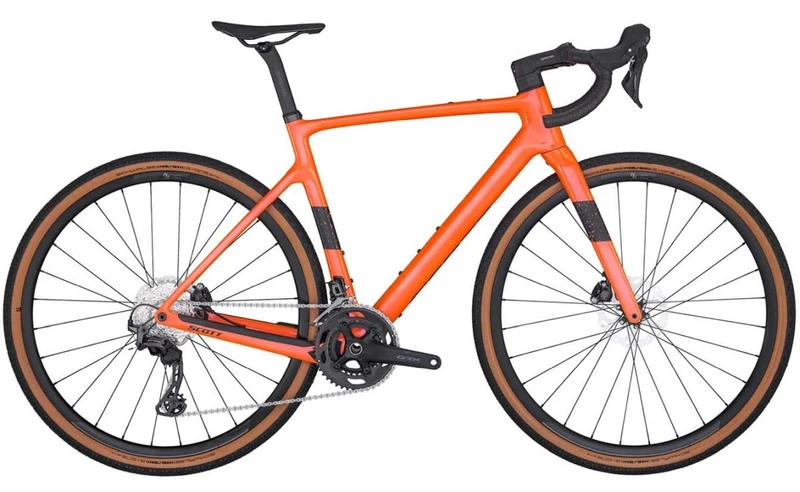 Bicicleta Gravel Scott Addict Gravel 40 2024 Naranja