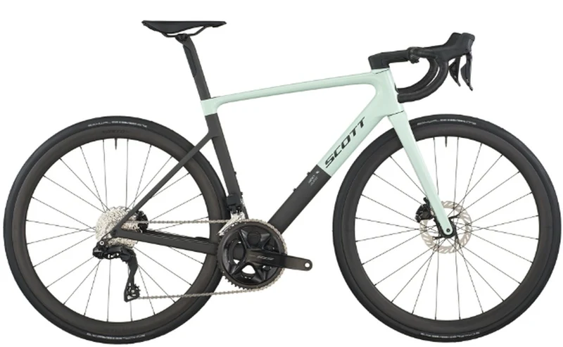 Bicicleta de Ruta Scott Addict RC 30 2026 Verde/Negra