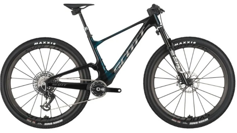 Bicicleta MTB Scott Spark RC SL 2025 Negro/Verde